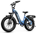 EUY Electric Bike for Adults, 1500W Peak Motor Ebike, 48V20Ah, 20'' x 4.0'' Fat Tire Electric Mountain Bike, Commute E Bike with 70 Miles, 7 Speed and Dual Suspension Electric Bicycle