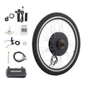 PEXMOR Electric Bike Conversion Kit, 48V 1000W 26' Rear Wheel E-Bike Hub Motor Kit, Upgrade 3 Mode Controller w/PAS/Twist Throttle with Battery Indicator Ebike Bicycle Wheel Kit