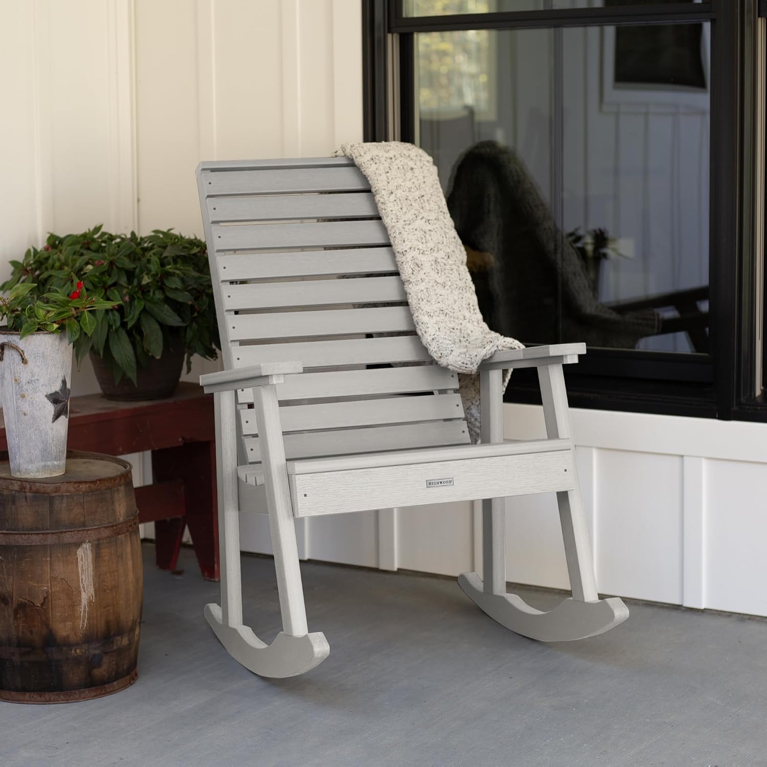 highwood Weatherly Rocking Chair, Harbor Gray