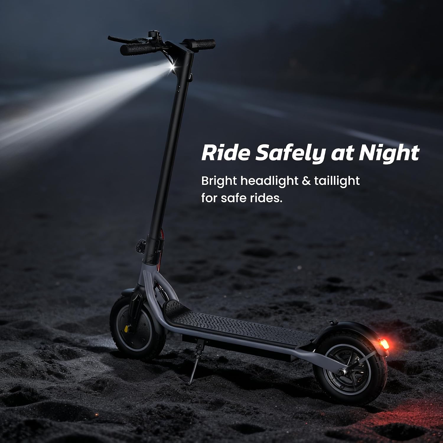 Electric Scooter, 500W/750W Powerful Motor, 22/25 MPH Top Speed & 23/28 Miles Range, 9.3'/10' Tires, Foldable Commuter Scooter for Adults and Teens with Dual Braking,Cruise Control,APP Control