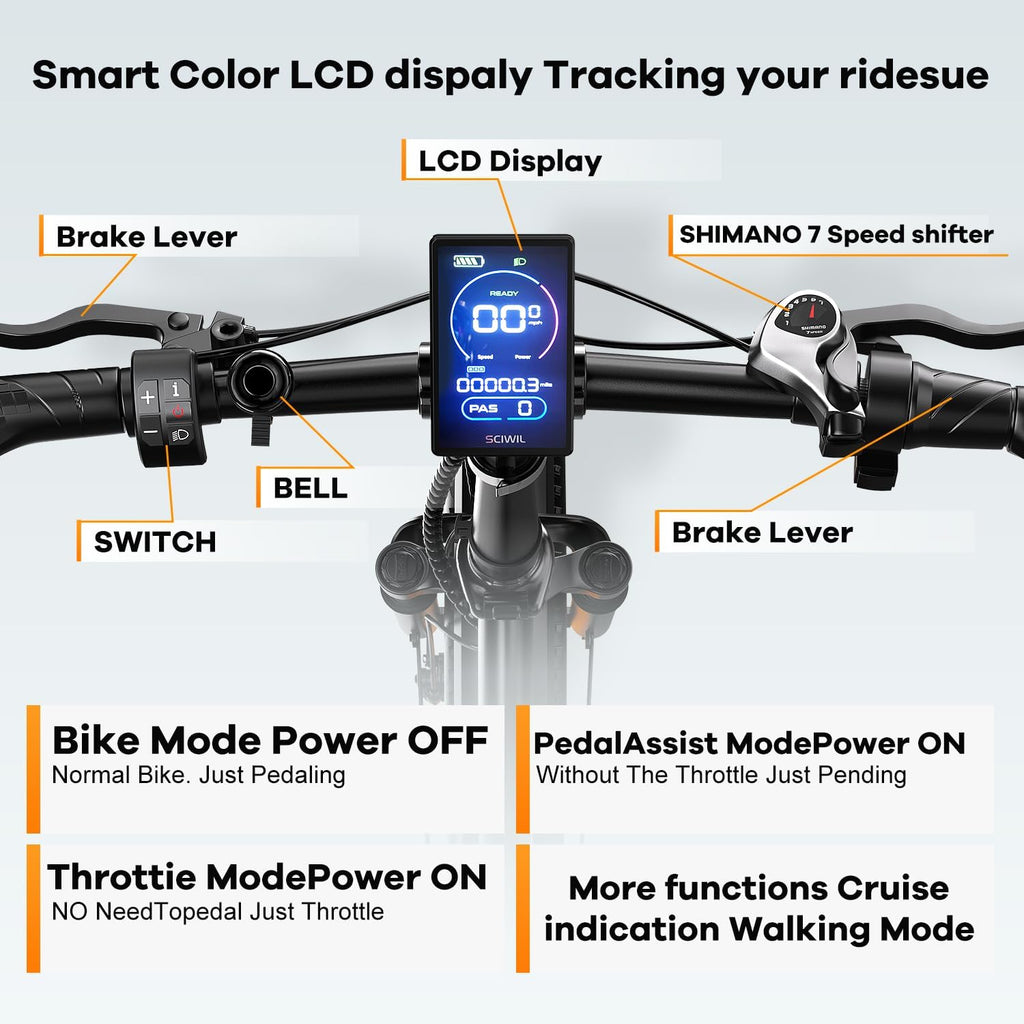 1000W Folding Electric Bike,48V 20AH Removable Battery E Bike,80 Miles Max Range Electric Bike for Adults,20' Fat Tire Foldable ebike,Adult Electric Bicycle for Commute Beach Snow