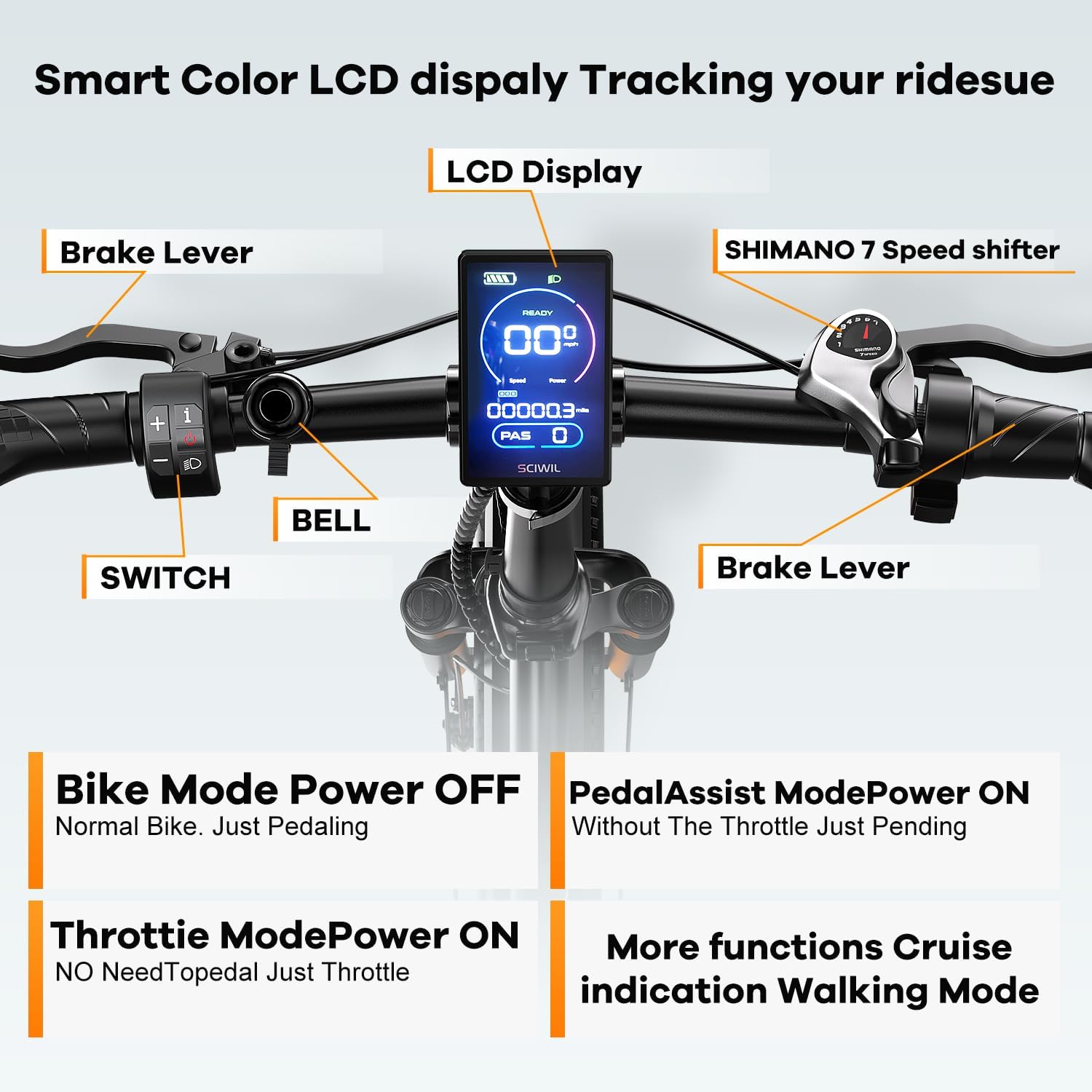 1000W Folding Electric Bike,48V 20AH Removable Battery E Bike,80 Miles Max Range Electric Bike for Adults,20' Fat Tire Foldable ebike,Adult Electric Bicycle for Commute Beach Snow
