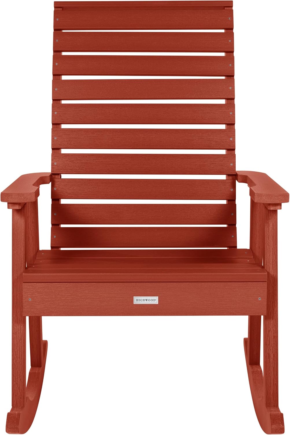 Highwood Weatherly Rocking Chair, Rustic Red