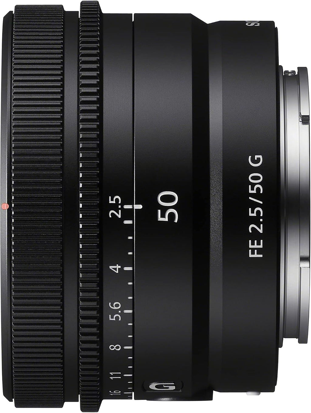 Sony FE 50mm F2.5 G Full Frame Ultra Compact Lens SEL50F25G for E-Mount Mirrorless Cameras Bundle with 49mm UV/Polarizer/FLD Filter Kit + Deco Photo Protective Case 4 Pack + Software and Accessories