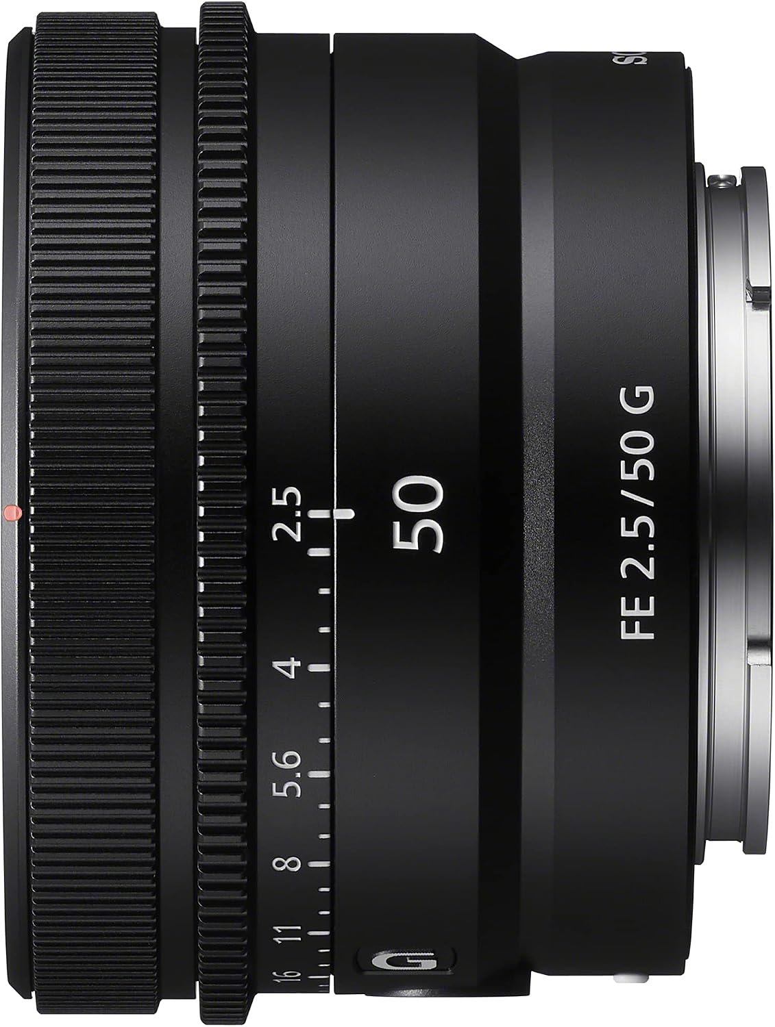 Sony FE 50mm F2.5 G Full Frame Ultra Compact Lens SEL50F25G for E-Mount Mirrorless Cameras Bundle with 49mm UV/Polarizer/FLD Filter Kit + Deco Photo Protective Case 4 Pack + Software and Accessories