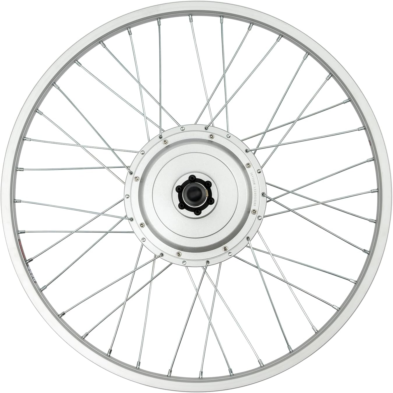 LOYALHEARTDY 700C/20/24/26/ Inch Front Wheel Hub Ebike Conversion Kit, Front Wheel Electric Bicycle Kit Front Wheel Hub Motor with Controller, LCD Display, PAS (No Batteries)