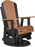 LuxCraft 2' Adirondack Swivel Glider - Available in 14 Colors, Cedar and Black