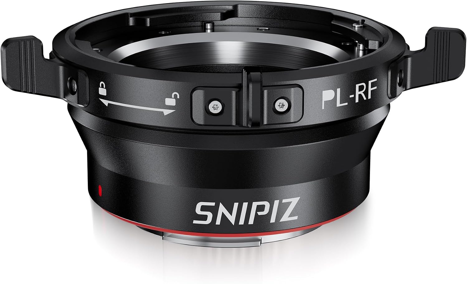 SNIPIZ PL-RF Lens Mount Adapter with Rotary Lock, Compatible with PL Lens to Canon RF Mount Cameras