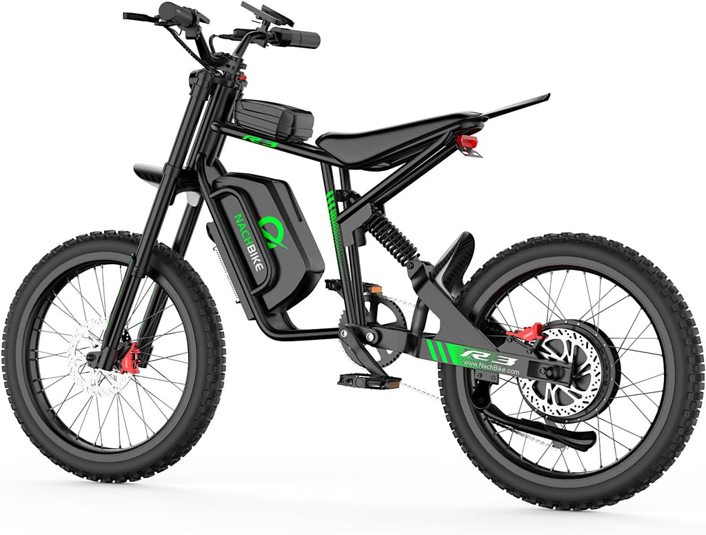 Electric Bike for Adults, R3/R3 Neo 6000W Peak Dirt Bike, 50MPH /45MPH Top Speed, 50 Miles Long Range Ebike with 60V 25Ah Battery, 19' Off Road Tires Electric Motorcycle with Full Suspension