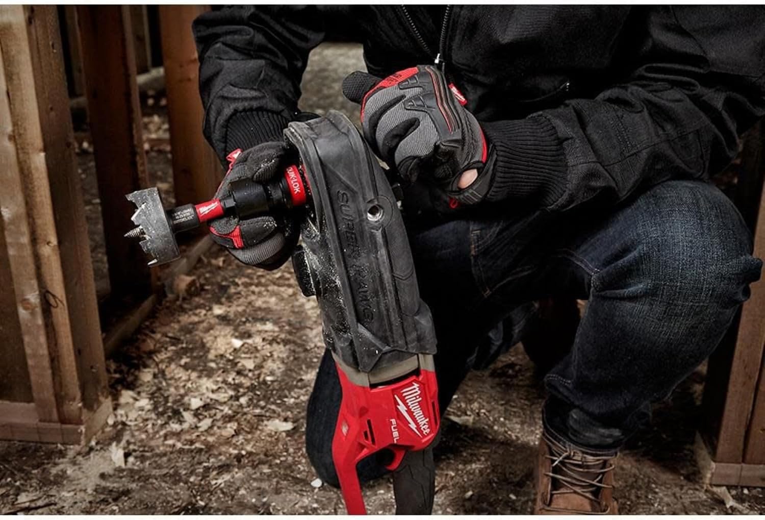 Milwaukee 2811-20 M18 FUEL 18-Volt Brushless Cordless GEN 2 SUPER HAWG 7/16 in. Right Angle Drill (Tool-Only)