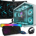 MTG Khuno Gaming Tower PC- Intel Core i5-8th Gen, RTX 2060S 8GB 256bits, 16GB ARGB Ram, 1TB Nvme, 24 Inch Curve Monitor, RGB Gamer Bundle Combo, Webcam, Win 11 Home
