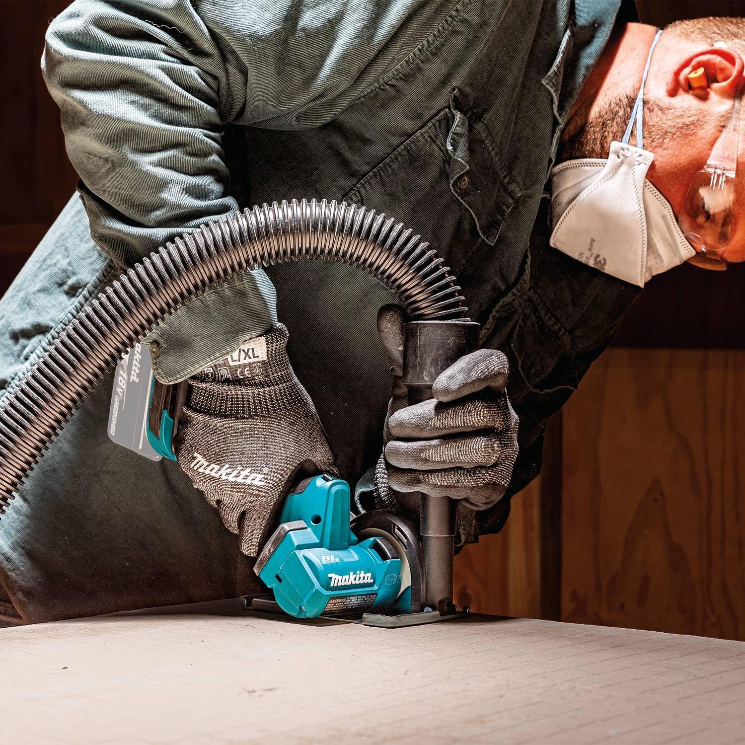 Makita XCM01Z 18V LXT® Lithium-Ion Brushless Cordless 3' Cut-Off Tool, Tool Only