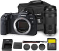 Canon EOS RP Mirrorless Camera| 26.2MP Full Frame Sensor| 4K Video Recording| Lightweight Compact Camera for Travel and Everyday Content Creation (3380C002) + Canon RF 75-300mm Lens + 64GB Card + Bag