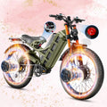 eAhora 2025 Romeo Pro 3/2 50-46Mph Electric Bike for Adults 5600W/4000W/2500W Dual Motor Ebike 60V/80Ah 52V/70Ah 200+Miles Long Range Fat Tire Full Suspension Electric Mountain Bicycle