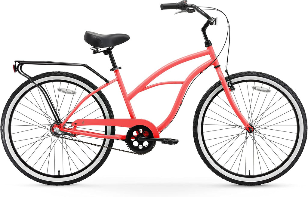 sixthreezero Around The Block Women's Beach Cruiser Bike