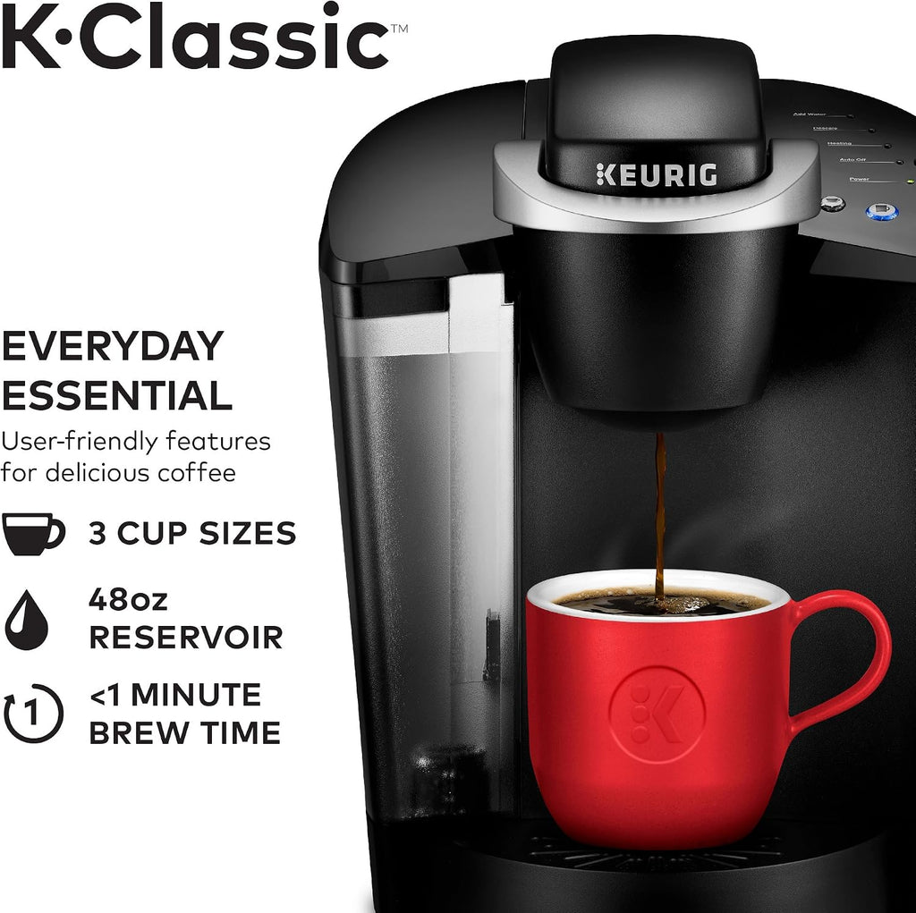 Keurig K-Classic Coffee Maker K-Cup Pod & Brewer Maintenance Kit