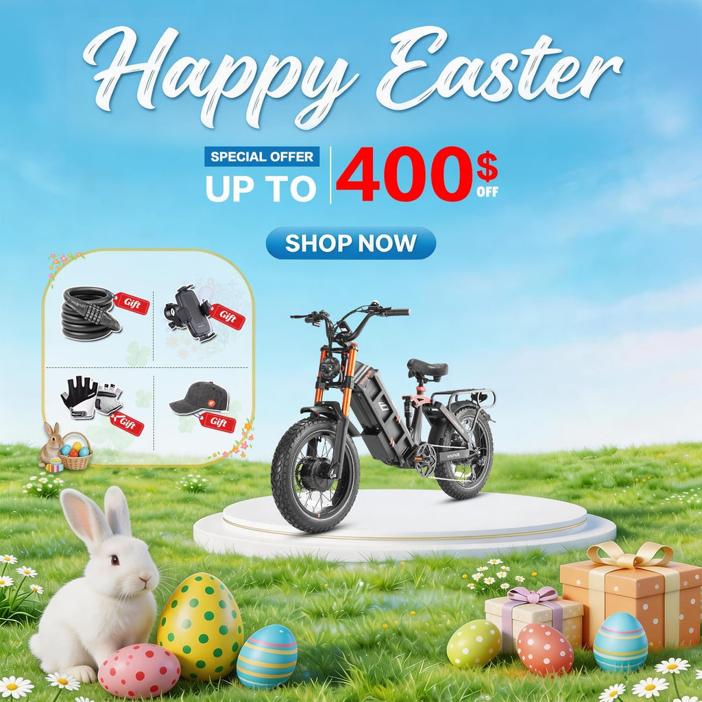 2026 eAhora Juliet Pro 2 Electric Bike for Adults, Peak 5400W Dual Motor, 43Mph, 60V 70Ah Battery for 220 Miles Range, 20' Fat Tires, APP, Commuting & Delivery