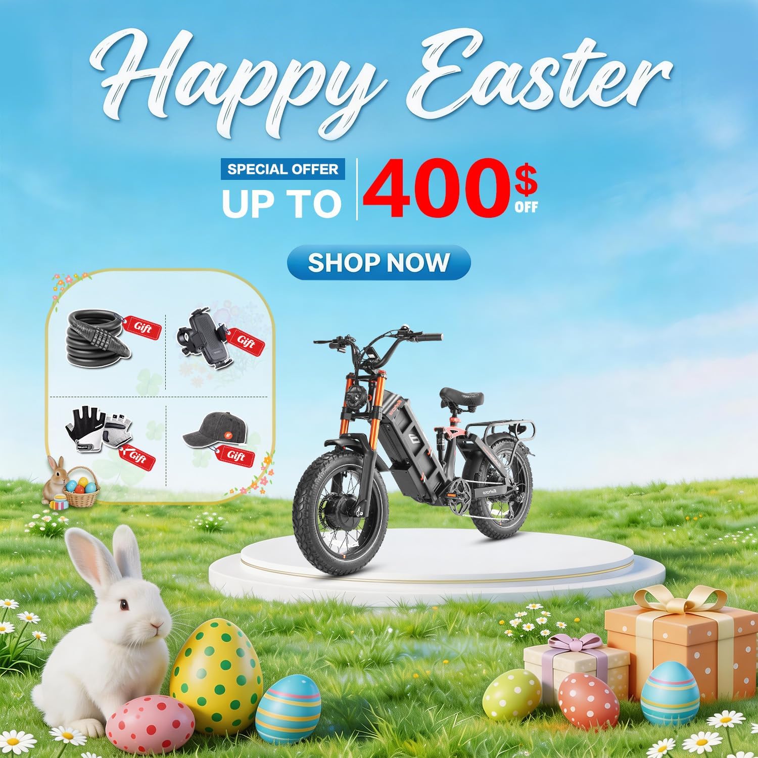 2026 eAhora Juliet Pro 2 Electric Bike for Adults, Peak 5400W Dual Motor, 43Mph, 60V 70Ah Battery for 220 Miles Range, 20' Fat Tires, APP, Commuting & Delivery