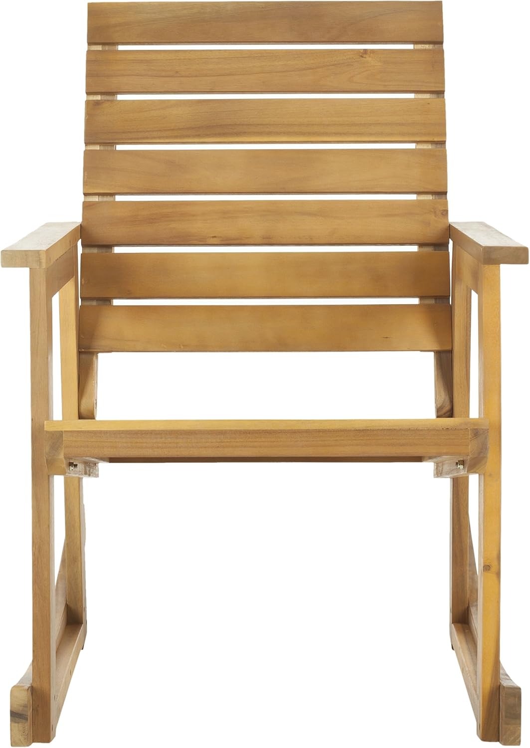 SAFAVIEH Outdoor Collection Alexei Ash Grey Rocking Chair