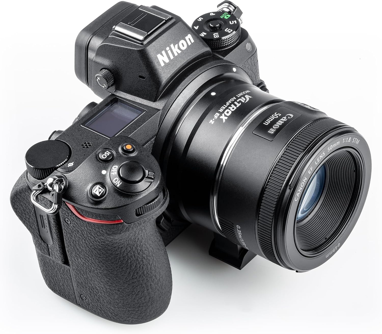 VILTROX EF-Z Lens Adapter Auto-Focus Converter Ring Compatible for Canon EF/EF-S Lens to Nikon Z-Mount Camera for Z5 Z6 Z7 Z6ll Z7ll Z9 Z30 Z50 ZFC