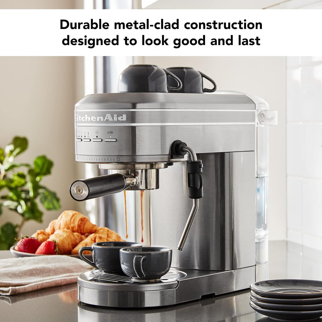KitchenAid Metal Semi-Automatic Espresso Machine - KES6503