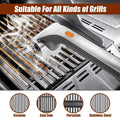 Electric Grill Cleaning Brushes Brush and Scraper with Water Reservoir Steam BBQ Cleaner for Bristles Grill Brush Charcoal Scraper Gas Cook Tool (Rechargeable Model (with 3000 mAh Lithium Battery))