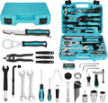 DuraTech 40PC Bike Repair Kit, Bicycle Tool Kit with Carry Case, Bike Accessories for Repairing Tyres, Brakes, Chains, Pedal, Mountain Bike & Road Bike Maintenance, Great Gift for Men, Bike Enthusiast