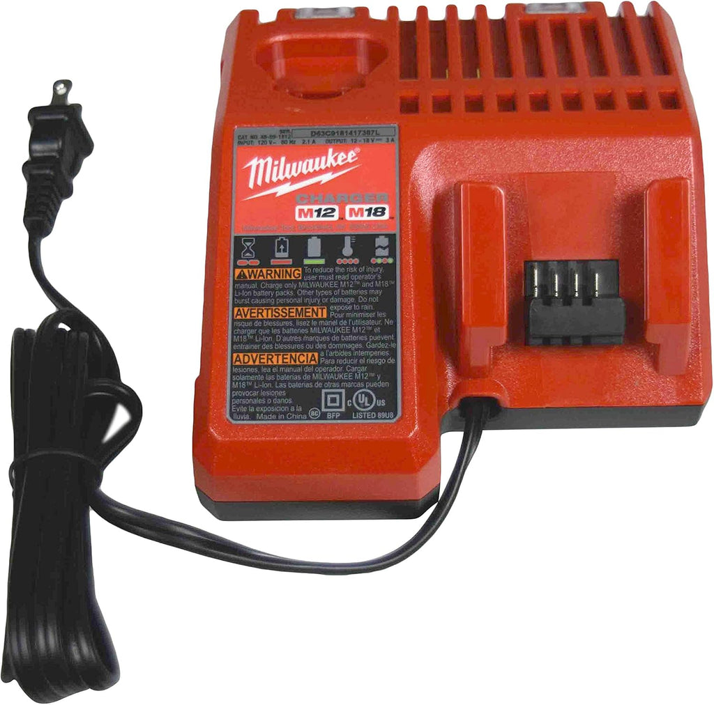 Milwaukee 2767-20 1/2' Impact Wrench,48-11-1820 18v 2Ah Batt, 48-59-1812 Charger