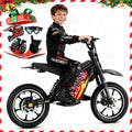 eAhora 36V 1000W Electric Dirt Bike for Kids 8+, 3-Speed Modes Kids Electric Bike, Up to 23MPH & 35 Miles Electric Off-Road Motocross for Kid, Hydraulic Brake & Dual Suspension, S4 Young Plus-Red