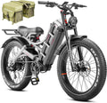 Eahora Romeo Pro/Romeo 2/Romeo Ultra 34-43Mph 1600-3000W Electric Bike for Adults 48-60V 60-70Ah 200Miles Long Range, 20*4.5/26*4.0' Fat Tire Full Suspension, All Terrain, Hydraulic Brake, APP Control