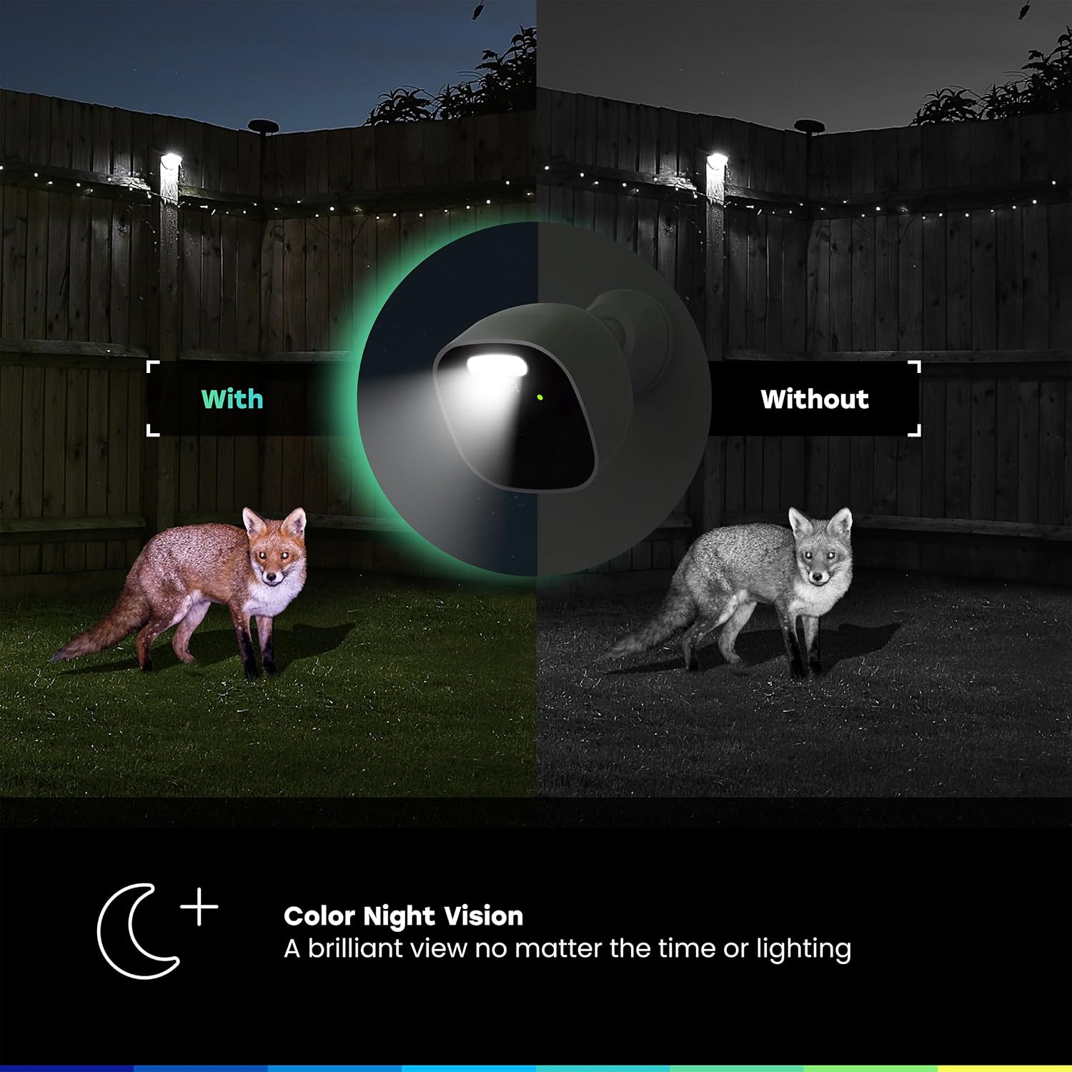 Chamberlain myQ Outdoor Battery Camera | 2K Camera, Color Night Vision, Spotlight, Motion Alerts, Live View with Two-Way Talk, Wireless, Weather-Resistant, Outdoor, White, 2 Pack