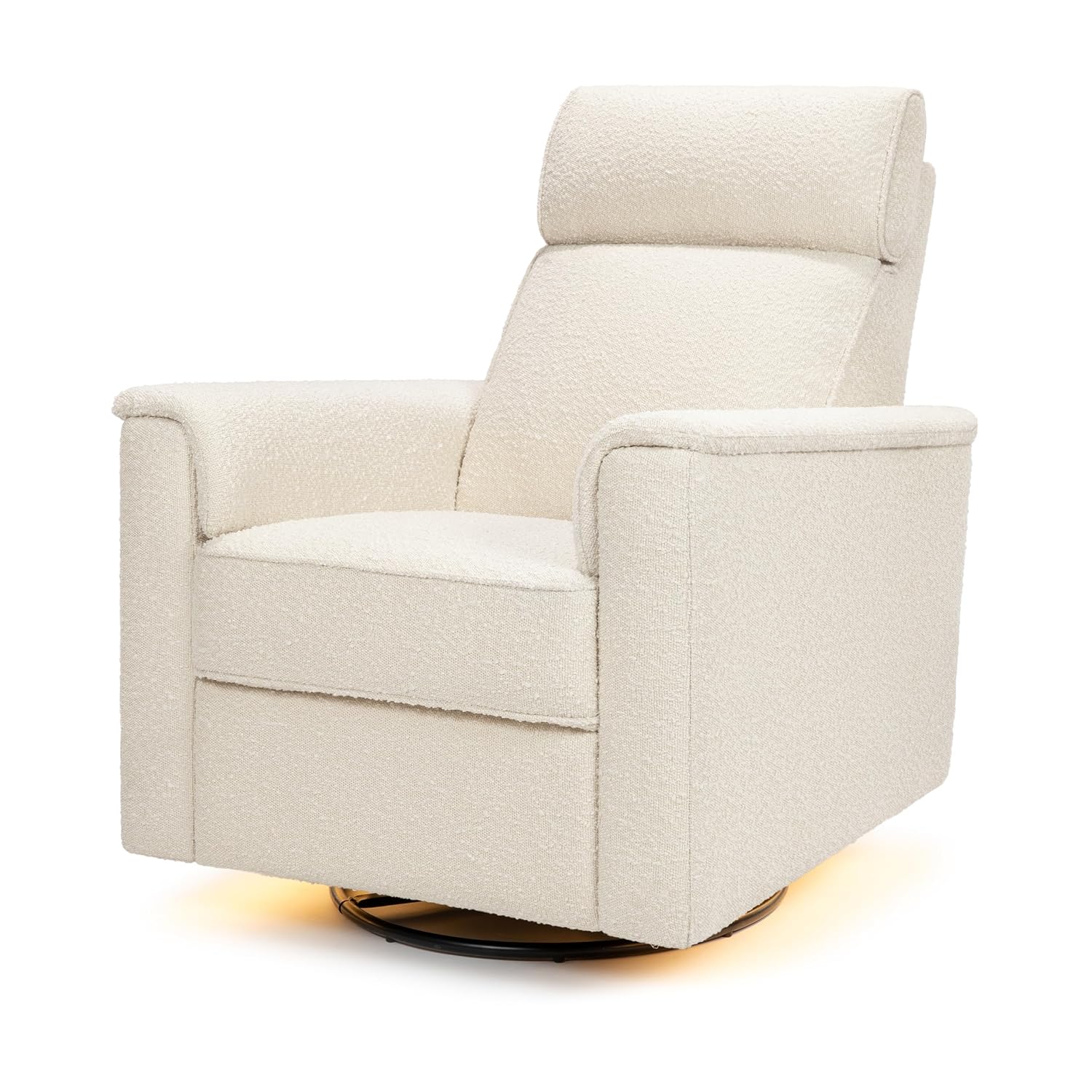 Namesake Willa Pro Power Recliner and Swivel Glider in Performance Ivory Boucle, Built-in USB Charging Port, Adjustable Headrest and Lumbar Support | Greenguard Gold and CertiPUR-US® Certified