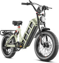 2026 eAhora Juliet Pro 2 Electric Bike for Adults, Peak 5400W Dual Motor, 43Mph, 60V 70Ah Battery for 220 Miles Range, 20' Fat Tires, APP, Commuting & Delivery