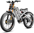eAhora Romeo Pro 3 [2026] Peak 5600W Electric Bike for Adults 50Mph, 60V 80Ah Battery 250 Miles,Long Range Dual Motors Ebike,26'*4.0 Fat Tire Full Suspension