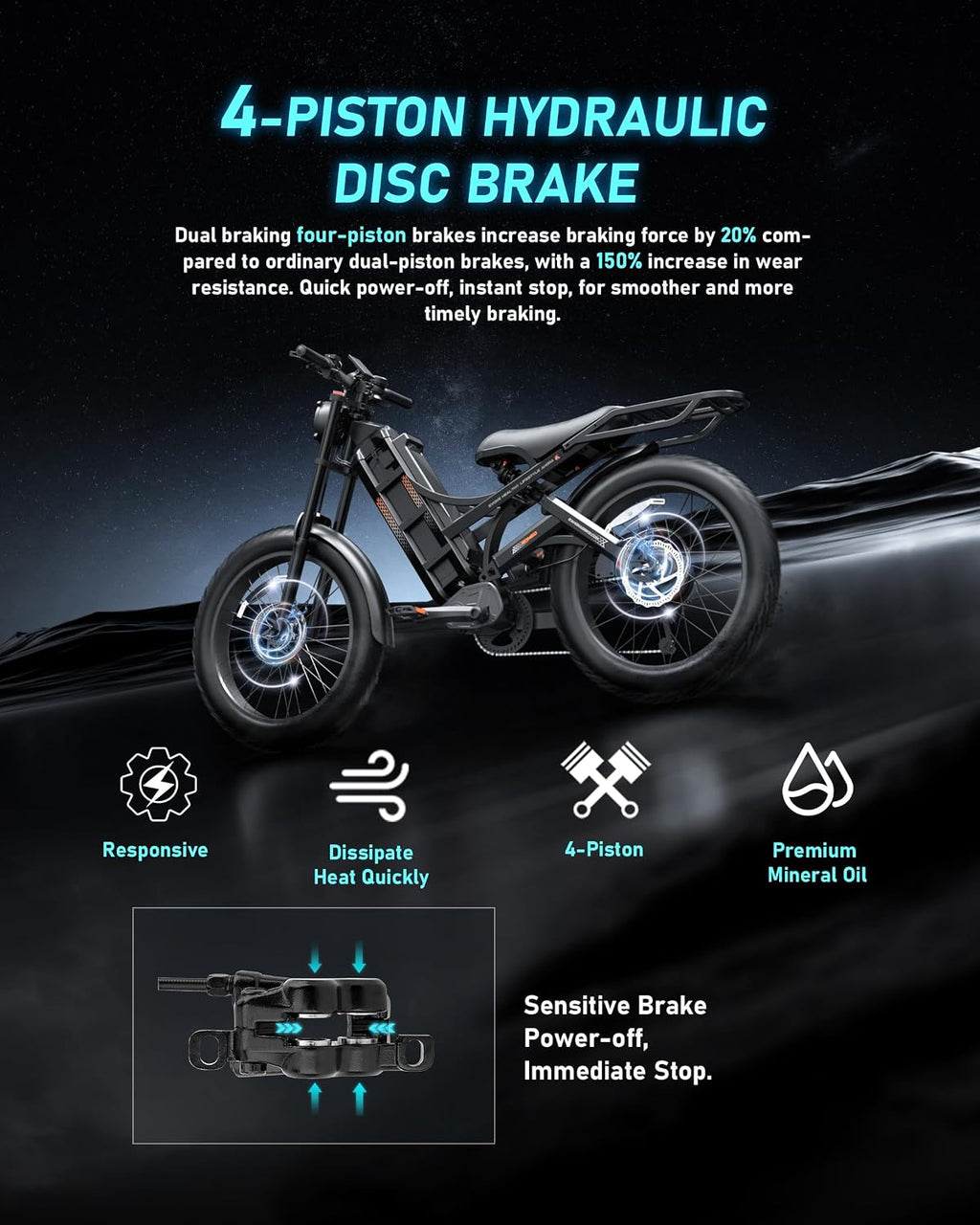 eAhora 2026 Romeo Pro 3/2 50-46Mph Electric Bike for Adults 5600W/4000W/2500W Dual Motor Ebike 60V/80Ah 52V/70Ah Long Range Fat Tire Full Suspension Electric Mountain Bicycle