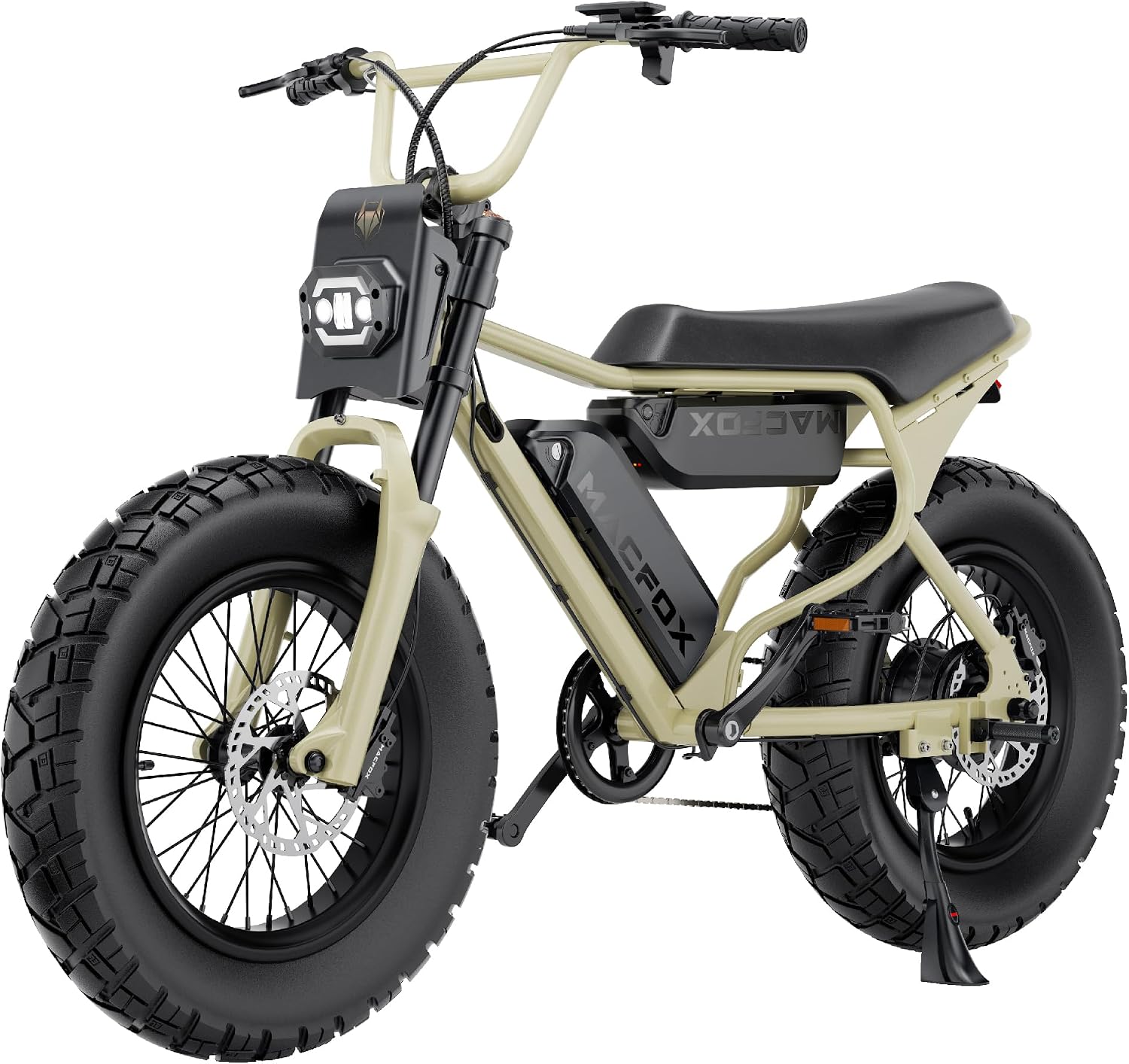 MACFOX X7 Electric Bike for Adults, 750W EBike with Hydraulic Brakes, 48V 13Ah Removable Battery 30 Mile Range, Upgraded 20x5.0 Rear Fat Tire for School/City/Town Commuting (UL2849 & Class-2)