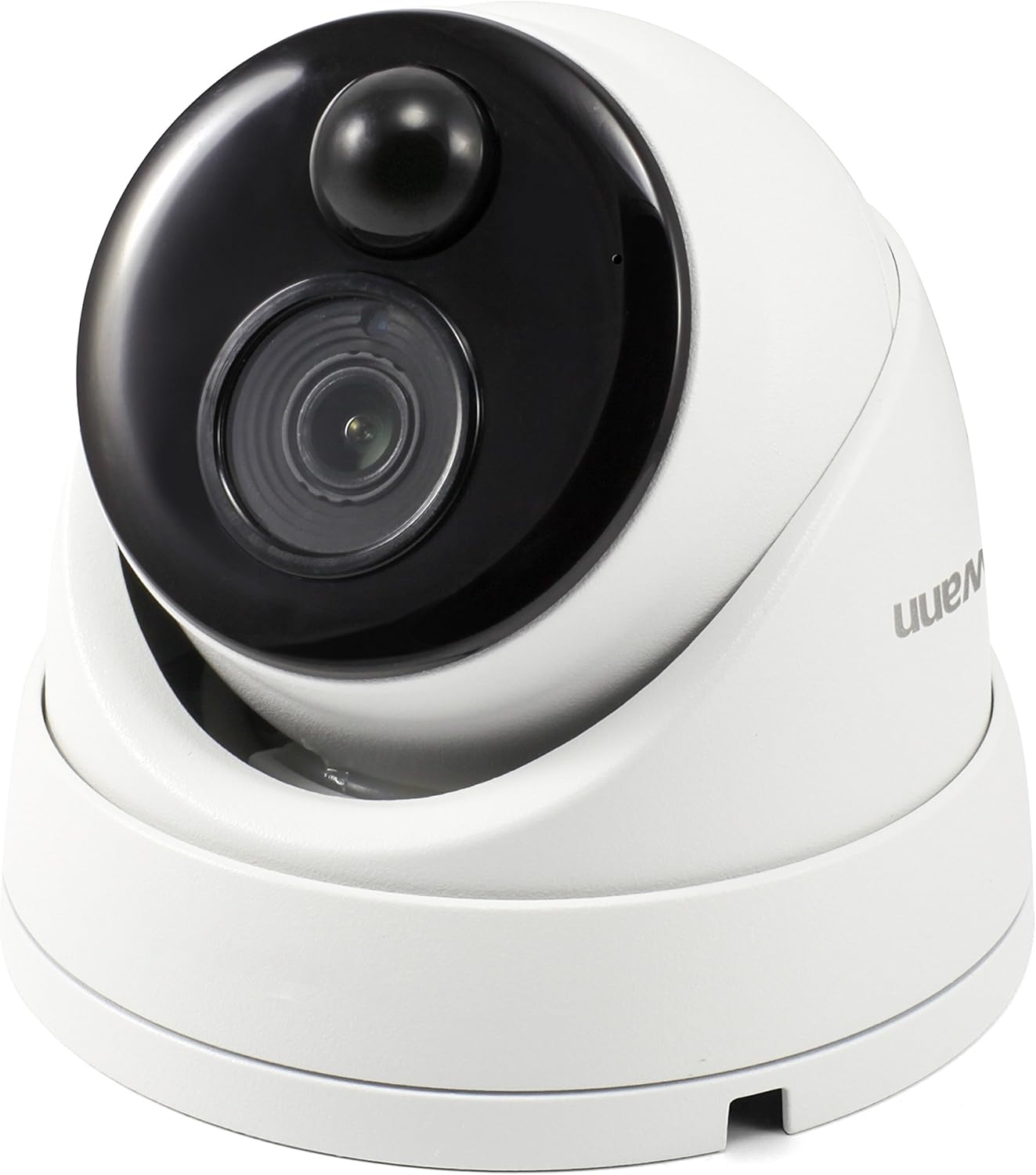 Swann Home Security Camera,PoE Cat5e NVR 4K HD Video, Indoor or Outdoor Wired Surveillance CCTV Dome,Color Night Vision,Heat Motion Detection,Metal Housing,Local Storage