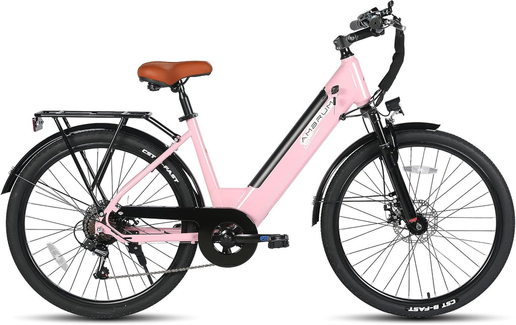 JOYSTAR 20 26 Inch Electric Bike for Kids Teens Ages 6+ with 250W/500W Brushless Motor, Electric Mountain Bicycle with Removable Battery, Safe Children Ebikes with Dual Disc Brakes