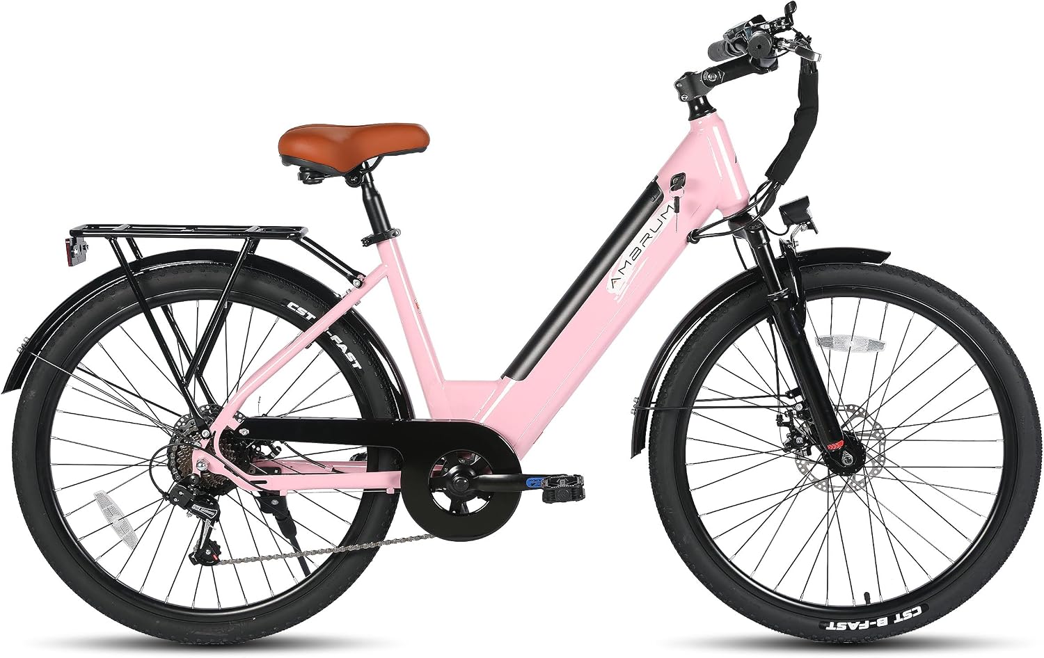 JOYSTAR 20 26 Inch Electric Bike for Kids Teens Ages 6+ with 250W/500W Brushless Motor, Electric Mountain Bicycle with Removable Battery, Safe Children Ebikes with Dual Disc Brakes