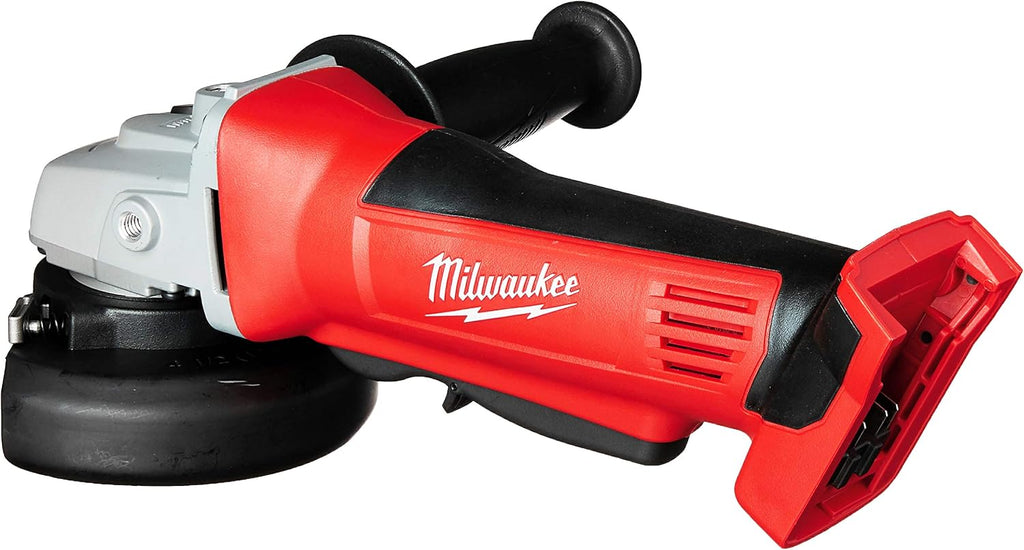 Milwaukee 2680-20 M18 18V Lithium Ion 4 1/2 Inch Cordless Grinder with Burst Resistant Guard and Paddle Switch Design