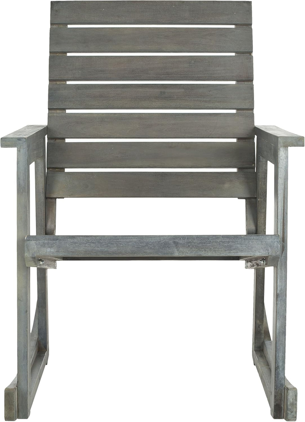 SAFAVIEH Outdoor Collection Alexei Ash Grey Rocking Chair