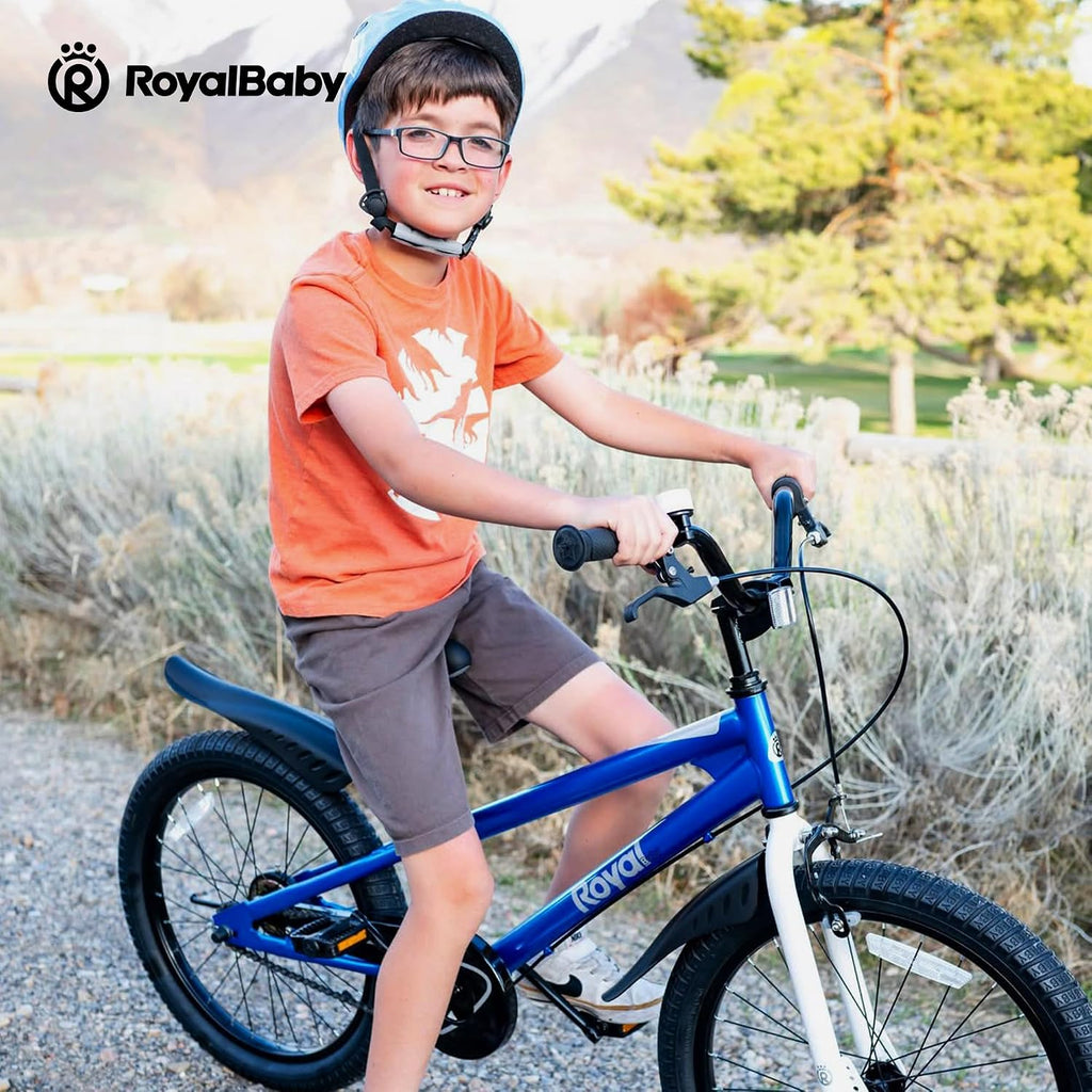 RoyalBaby Kids Bike with Dual Handbrake for Beginners,12 14 16 18 20 Inch Bicycle for Boys & Girls Ages 3-10 Years