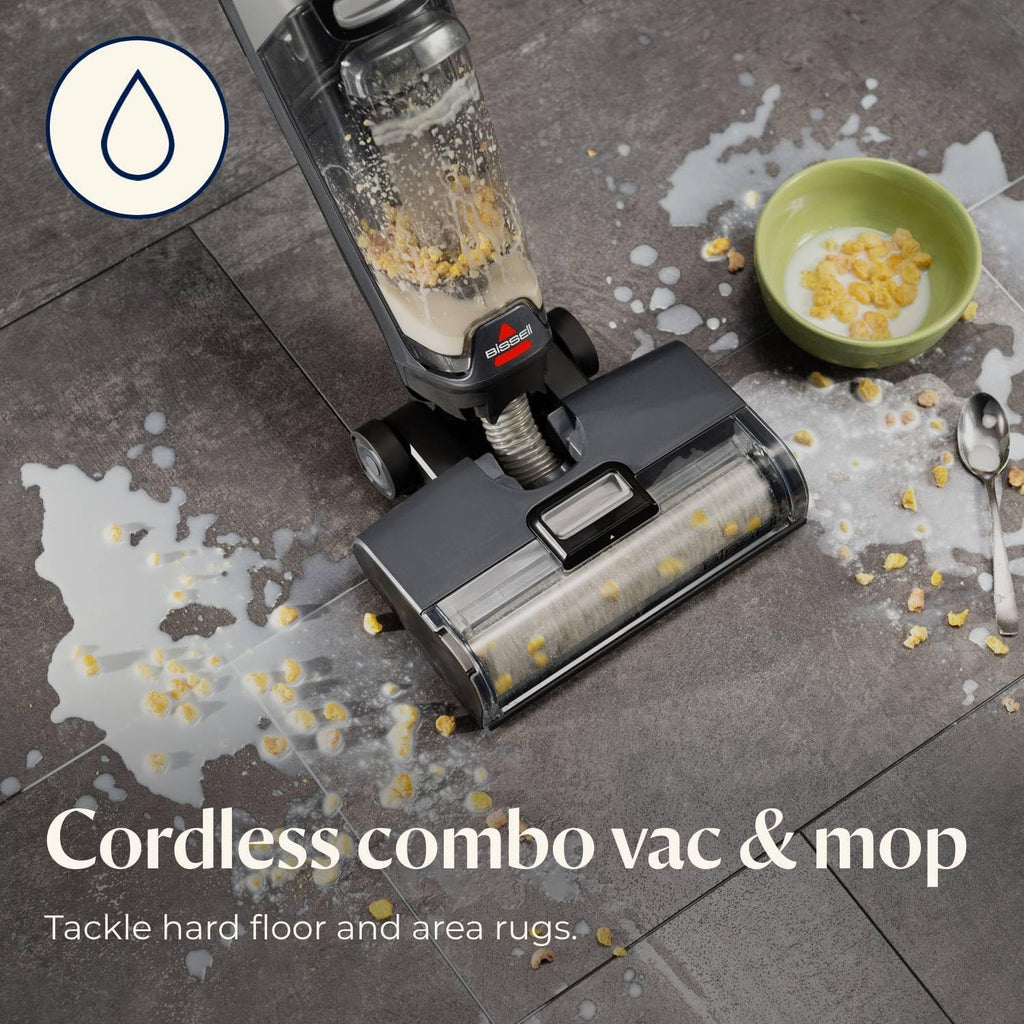 Bissell CrossWave OmniForce Cordless Multi-Surface Hard Floor Cleaner and Mop, Wet Dry Vacuum with Dedicated Dry Vacuum Mode, 3882