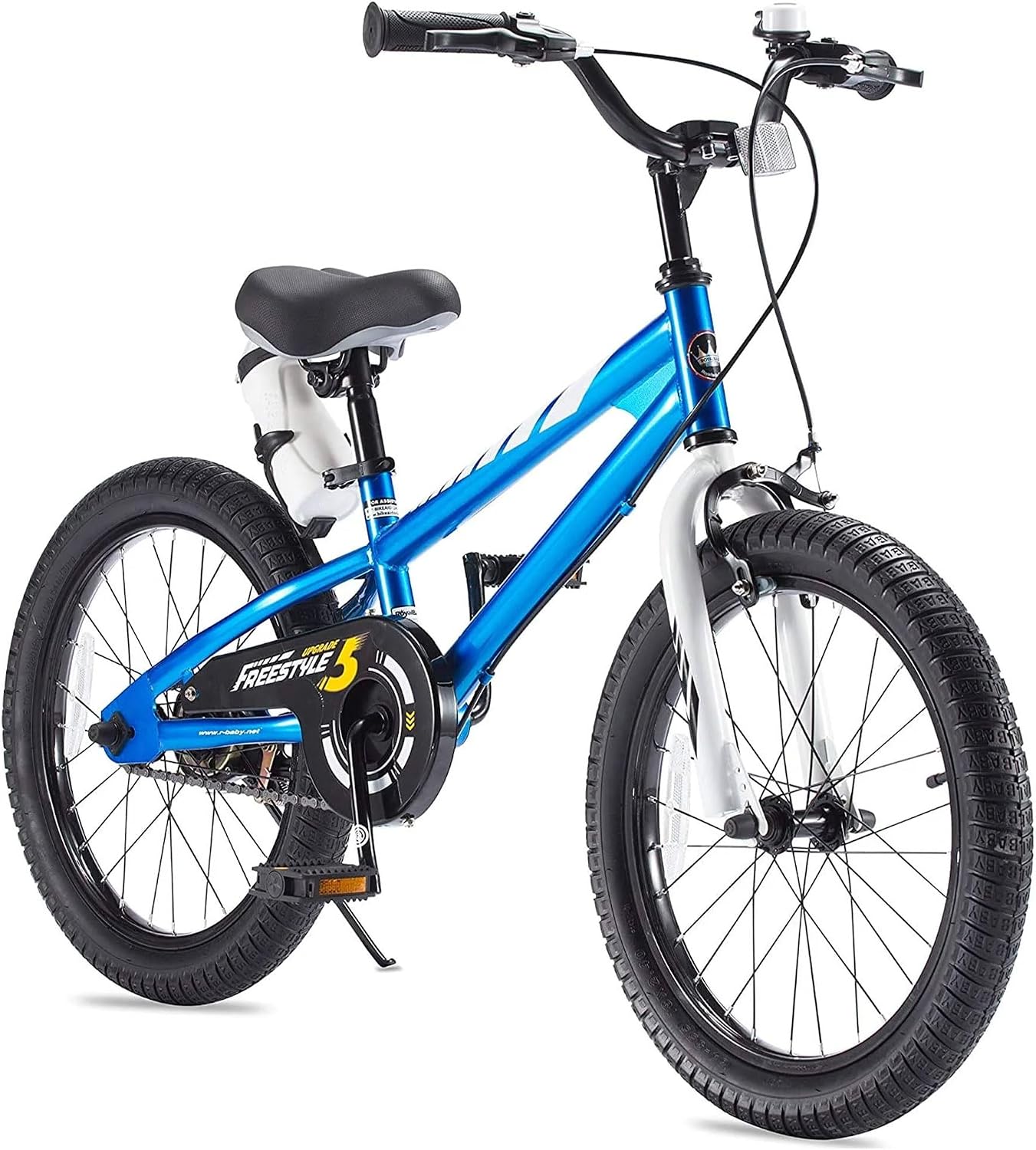 RoyalBaby Kids Bike with Dual Handbrake for Beginners,12 14 16 18 20 Inch Bicycle for Boys & Girls Ages 3-10 Years