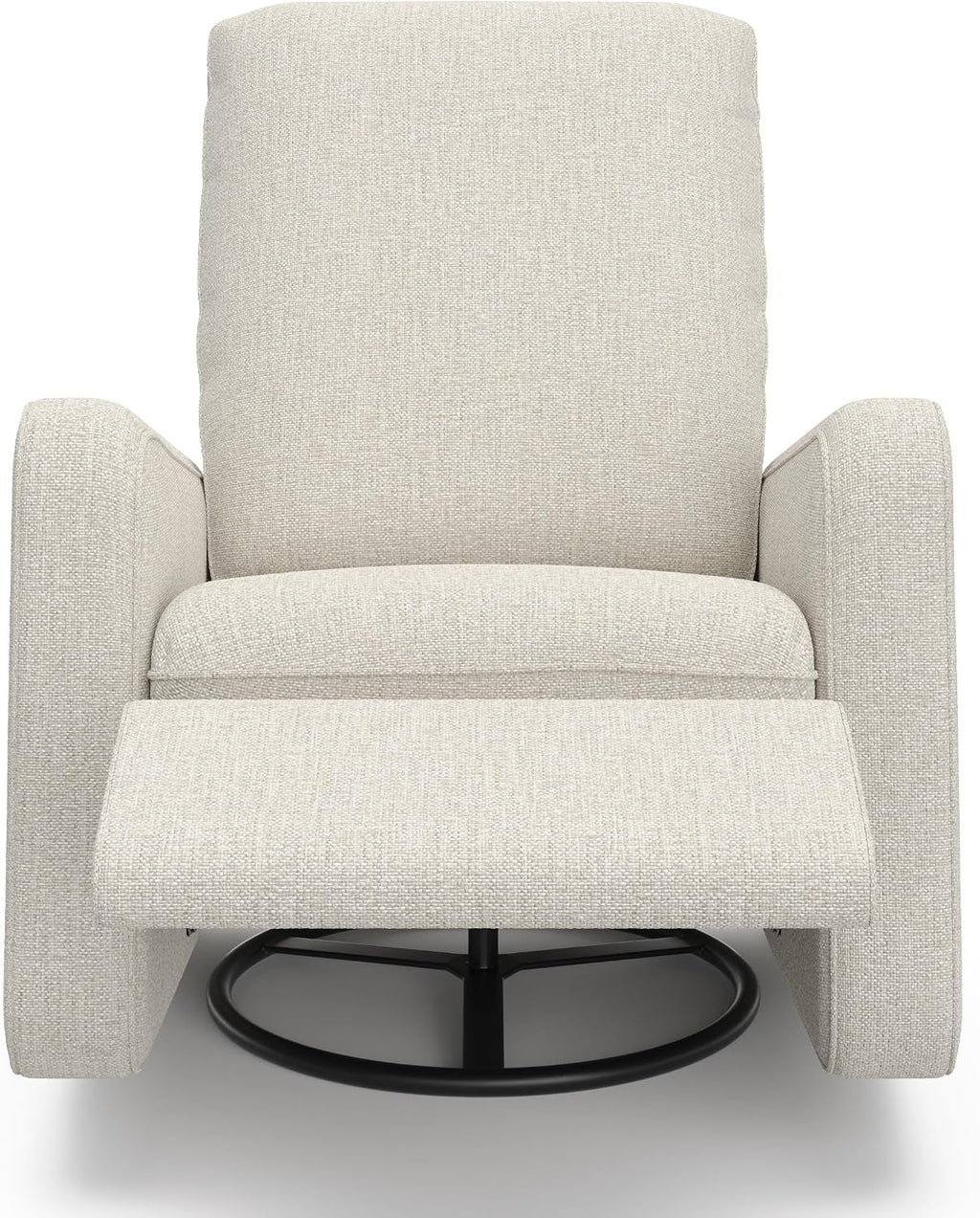Graco Teddi Power Recliner Swivel Glider, Electronic Power Recline, Oeko-TEX 100 Certified, USB-A & USB-C Charger, Premium Cushioning & Comfort – (Dune Basketweave)