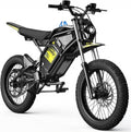 Seemoon Electric Dirt Bike for Teens Adults, Mid-Drive Motor 3200W Peak, Electric Motorcycle 48V28Ah Battery, Max 32mph,17' Tires,Hydraulic Brakes & Dual Suspension,IPX5 Waterproof Off-Road Dirt Bike