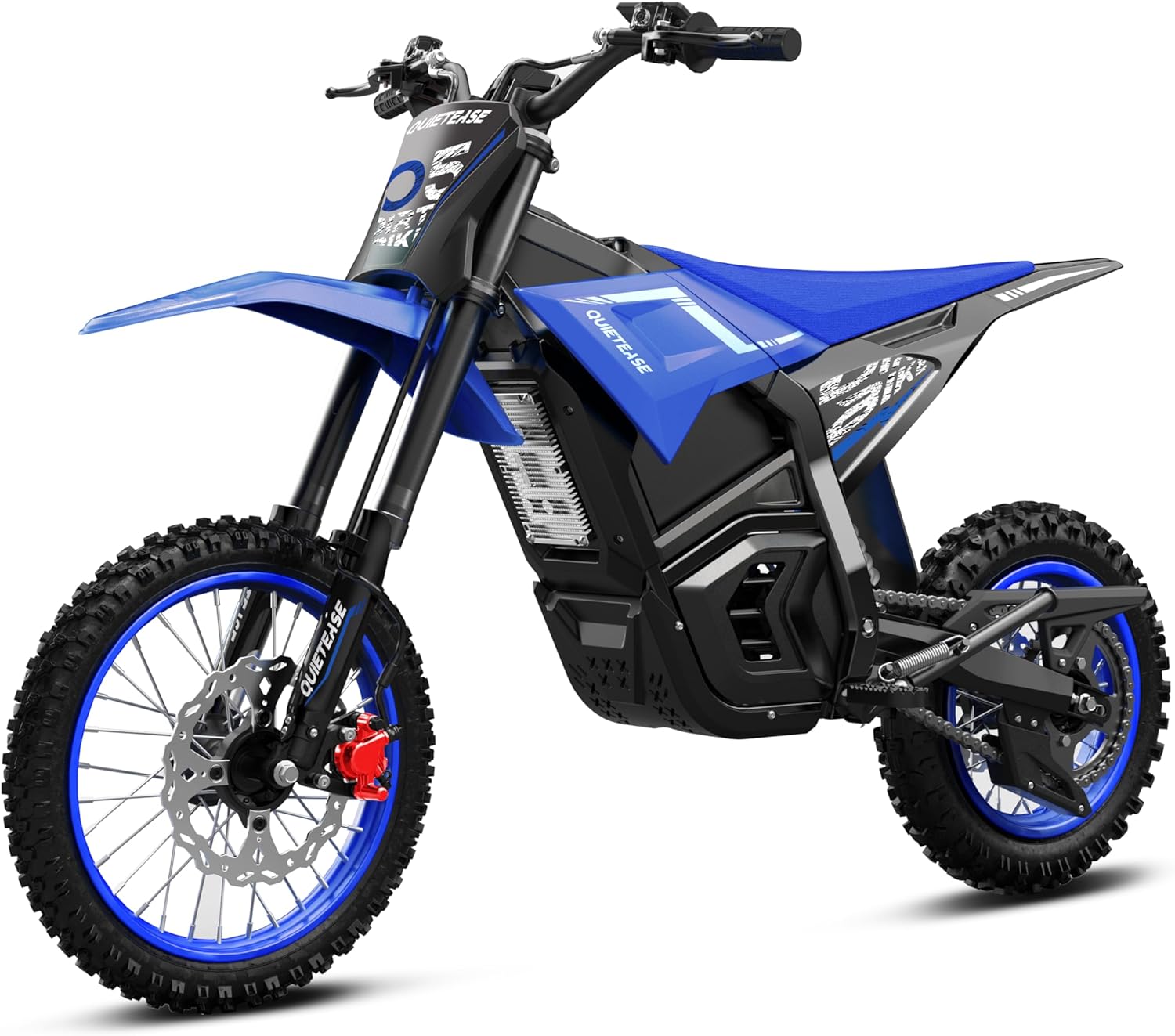 Electric Dirt Bike for Adults Teens, 3000W Brushless 220Nm Motor - 45° Slope, 38 MPH, 48V/23.4Ah Removable Battery, Dual Hydraulic Brakes & Full Suspension Electric Motorcycle for Age 13+