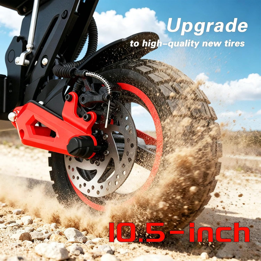 Electric Scooter for Adults Teens - 1600W EScooter Up to 31MPH & 32-34Miles Long-Range Foldable Scooter for Commuting with Double Braking,10.5' Offroad Tires Adult electricscooter