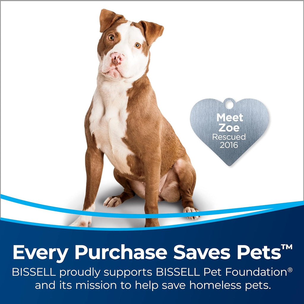 Bissell CleanView Swivel Pet Upright Vacuum, Swivel Steering for Maneuverability, Triple Action Brush Roll for Pet Hair, Large Capacity Dirt Tank & Scatter-Free Tech, 2252
