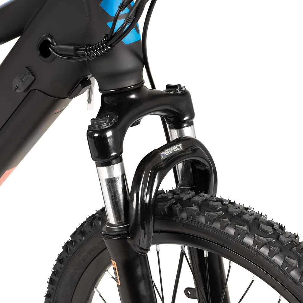 JOYSTAR 20 26 Inch Electric Bike for Kids Teens Ages 6+ with 250W/500W Brushless Motor, Electric Mountain Bicycle with Removable Battery, Safe Children Ebikes with Dual Disc Brakes